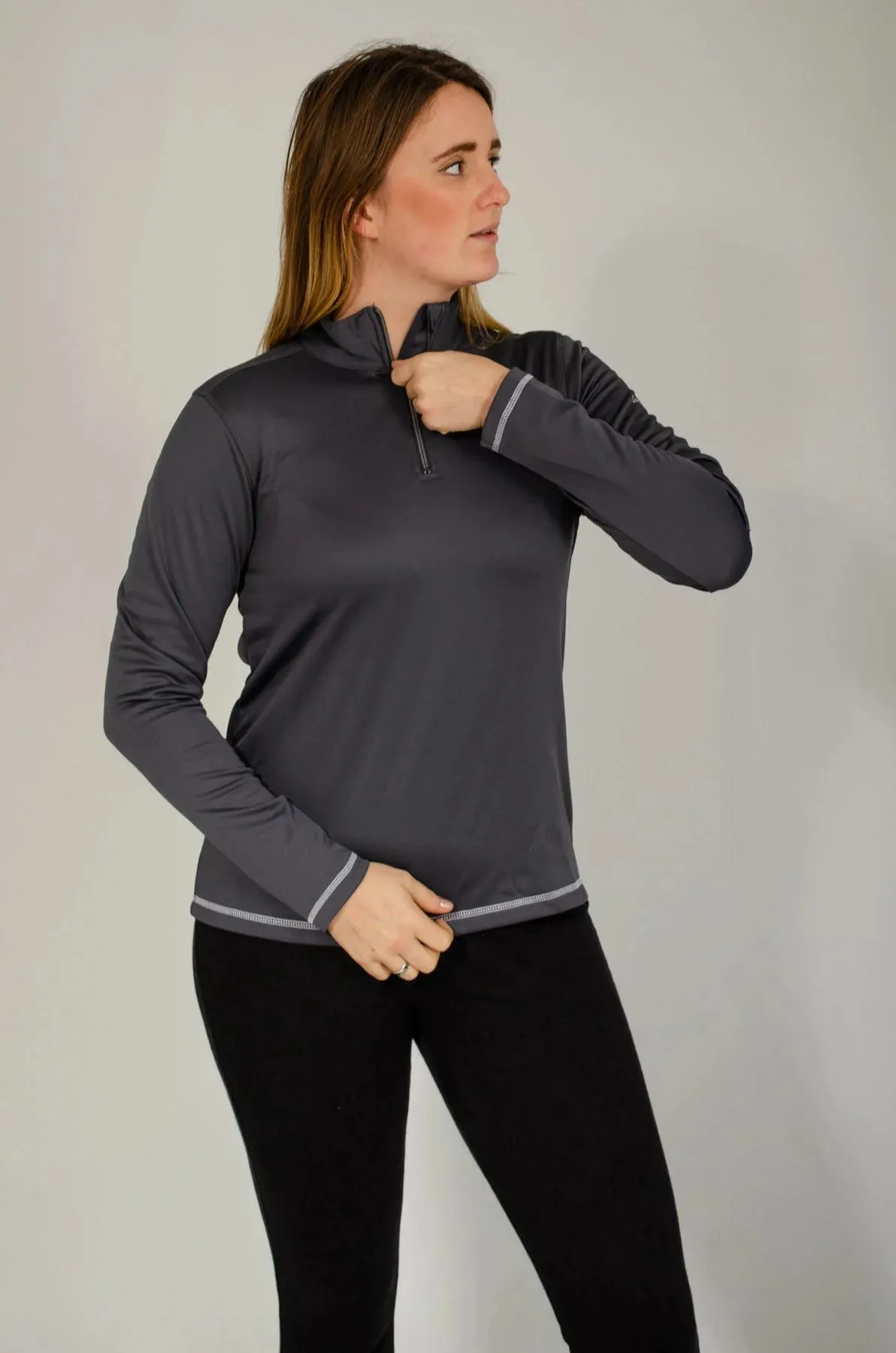 Quarter Zip Sports Fleece Top