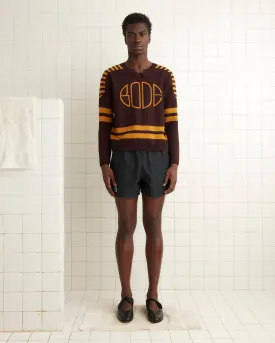 Rink Sweater - Brown/Yellow