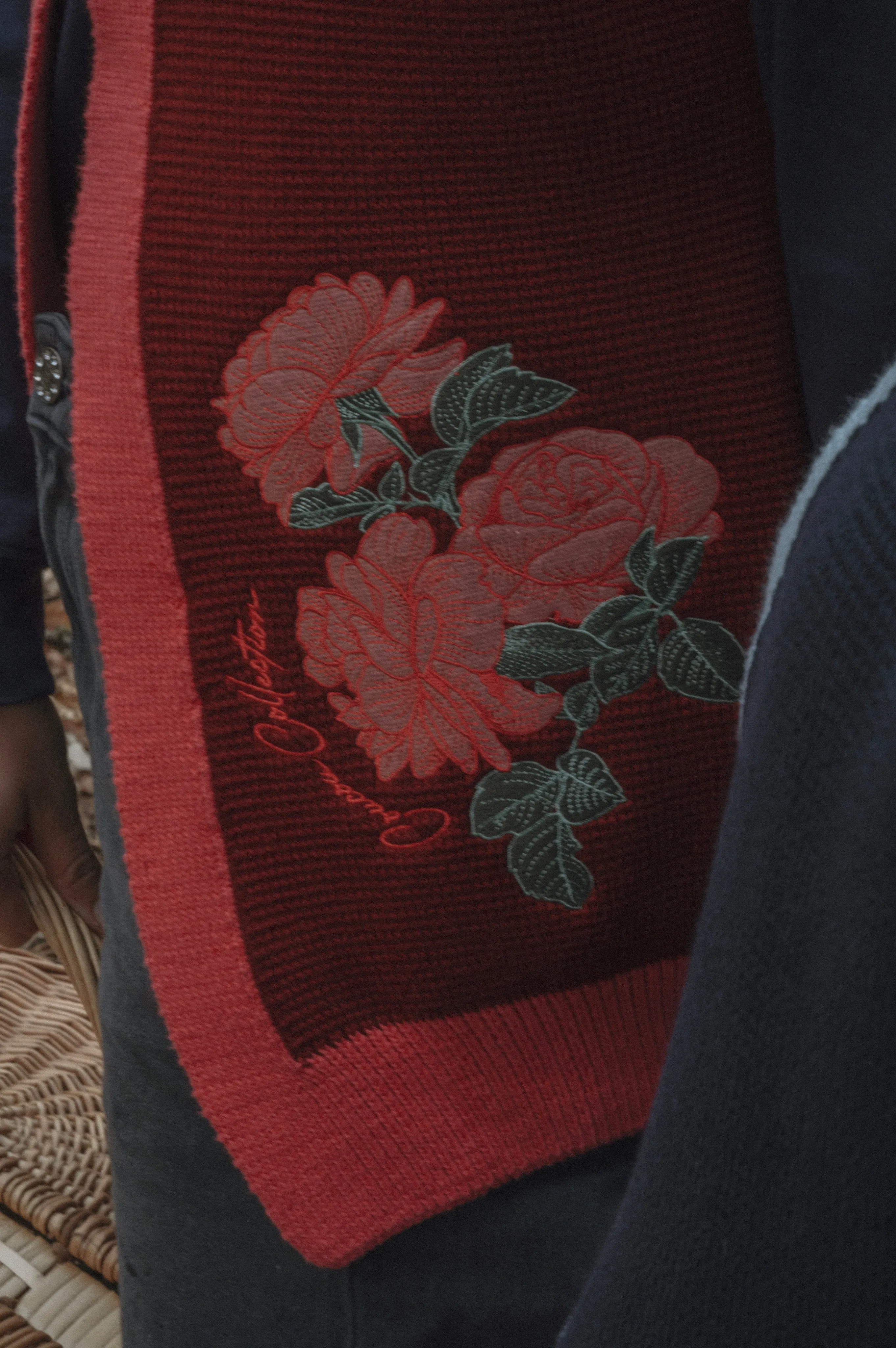 Rose Knitwear Vest Pink