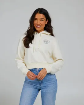Salty Crew Scallop Crop Hoody