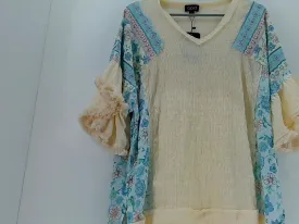 shopper beats Women's Loose Fit Pullover Blouse Large