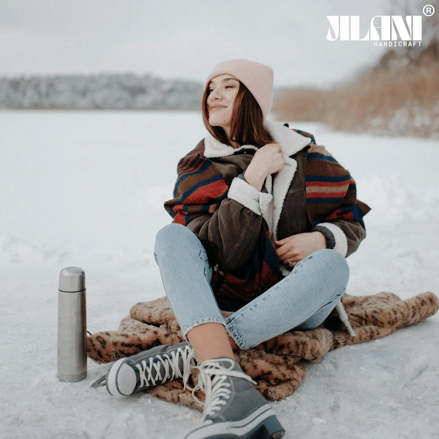 Soft Multicolor Winter Hats, Knitted Beanie Hats for Women & Men Knit Cuffed Beanies Women Plain Beanies