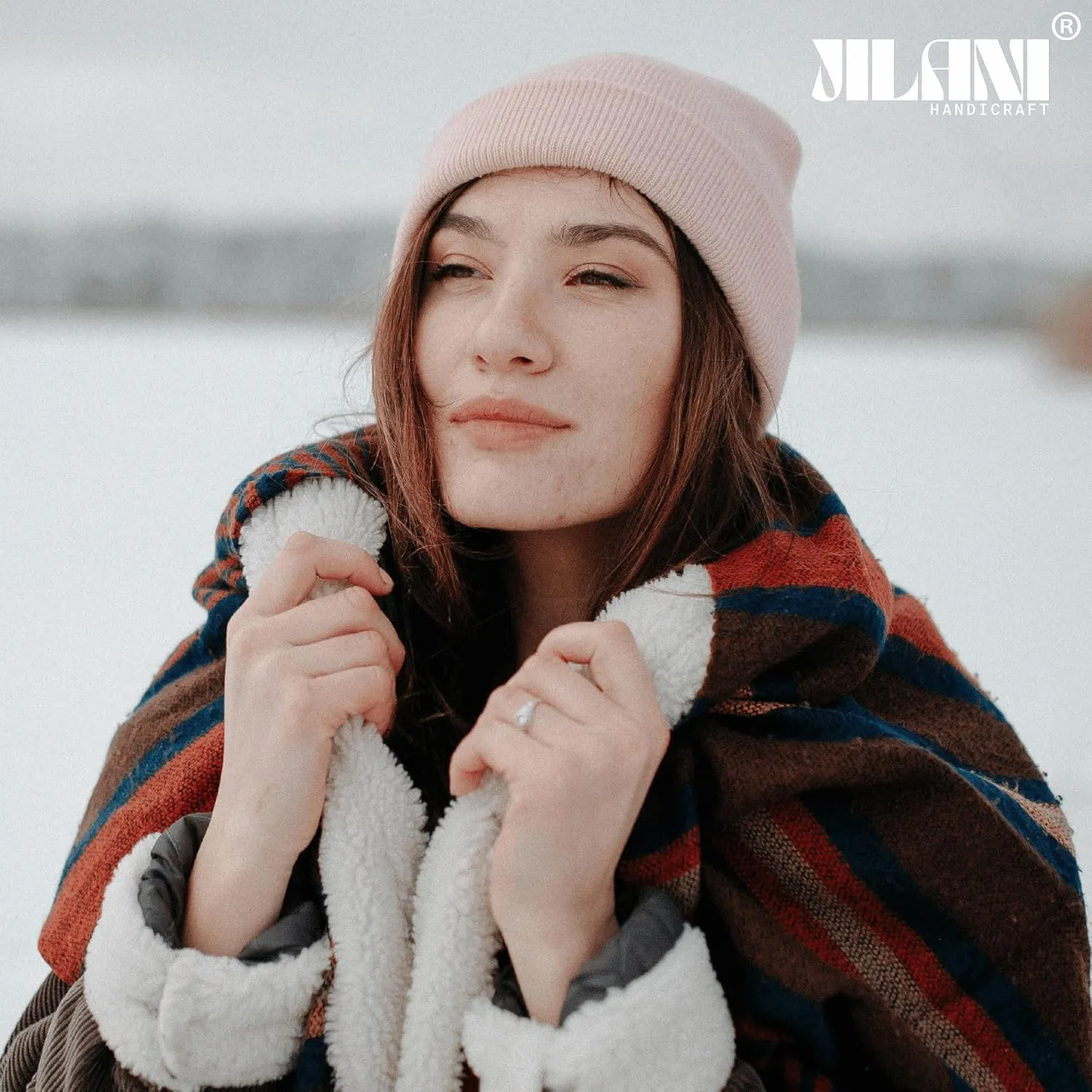 Soft Multicolor Winter Hats, Knitted Beanie Hats for Women & Men Knit Cuffed Beanies Women Plain Beanies