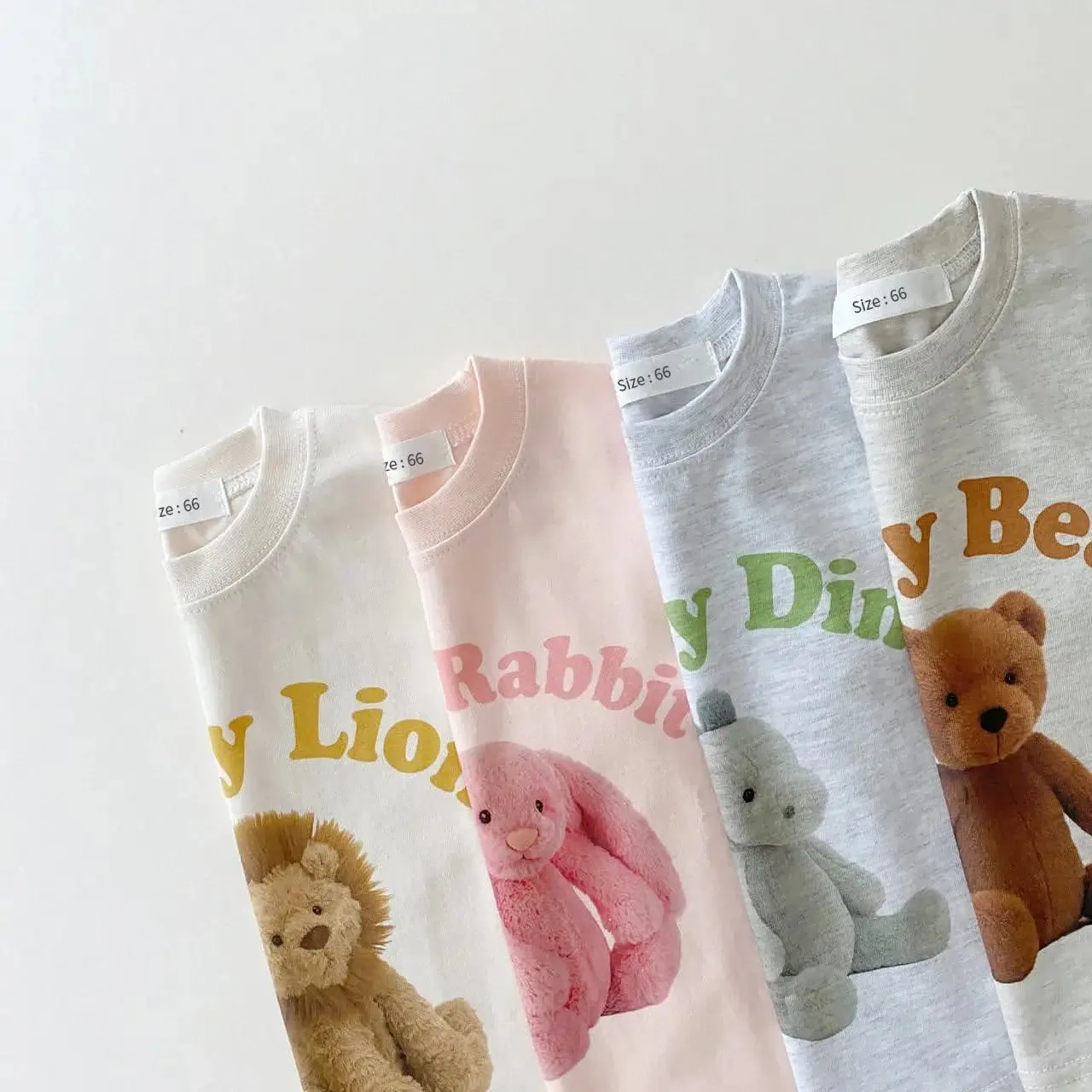 Summer Toddler Boy 3D Bear Printed T shirts Tops-Breathable Shorts