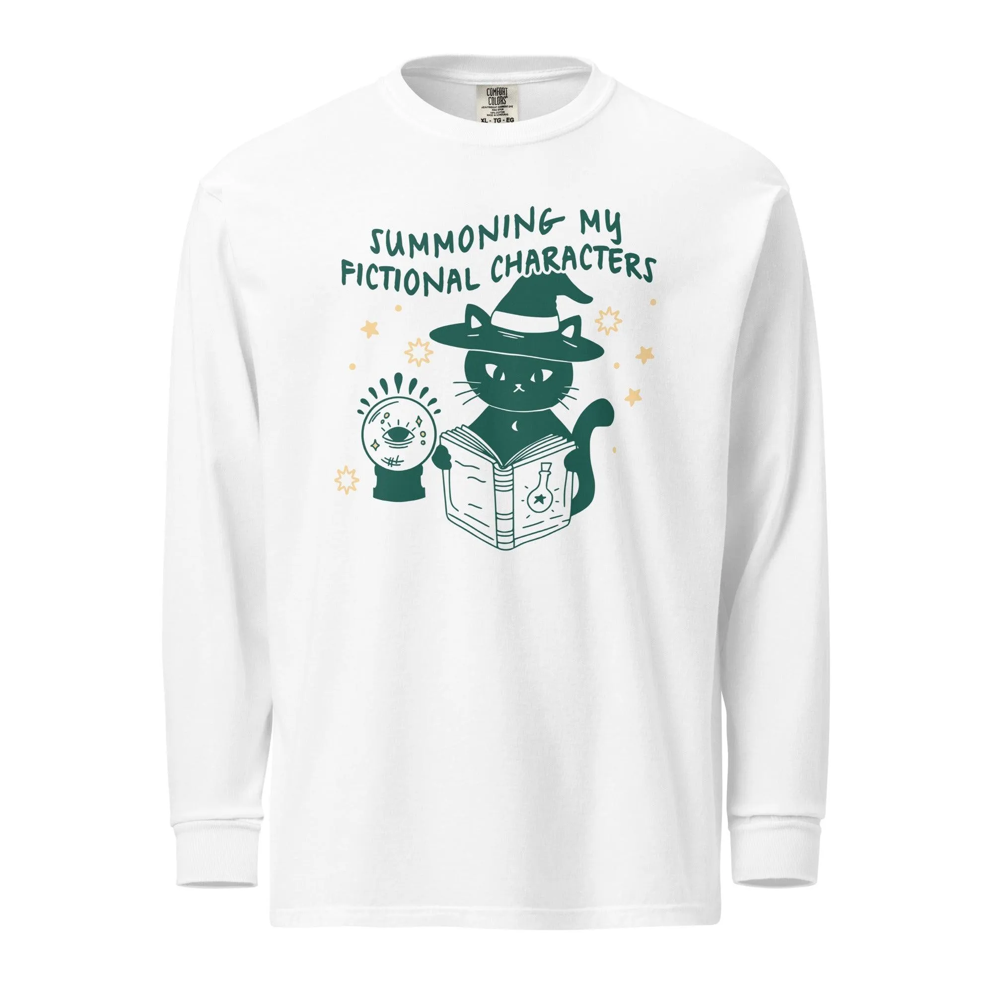 Summoning My Fictional Characters Long Sleeve Tee Shirt