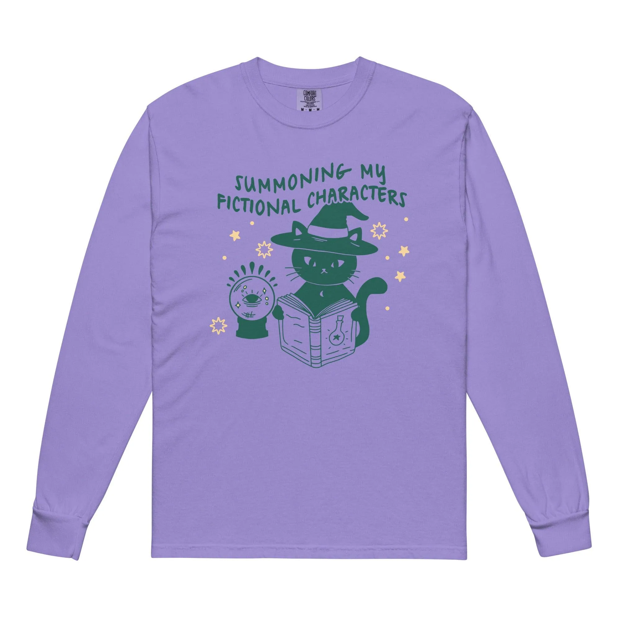 Summoning My Fictional Characters Long Sleeve Tee Shirt