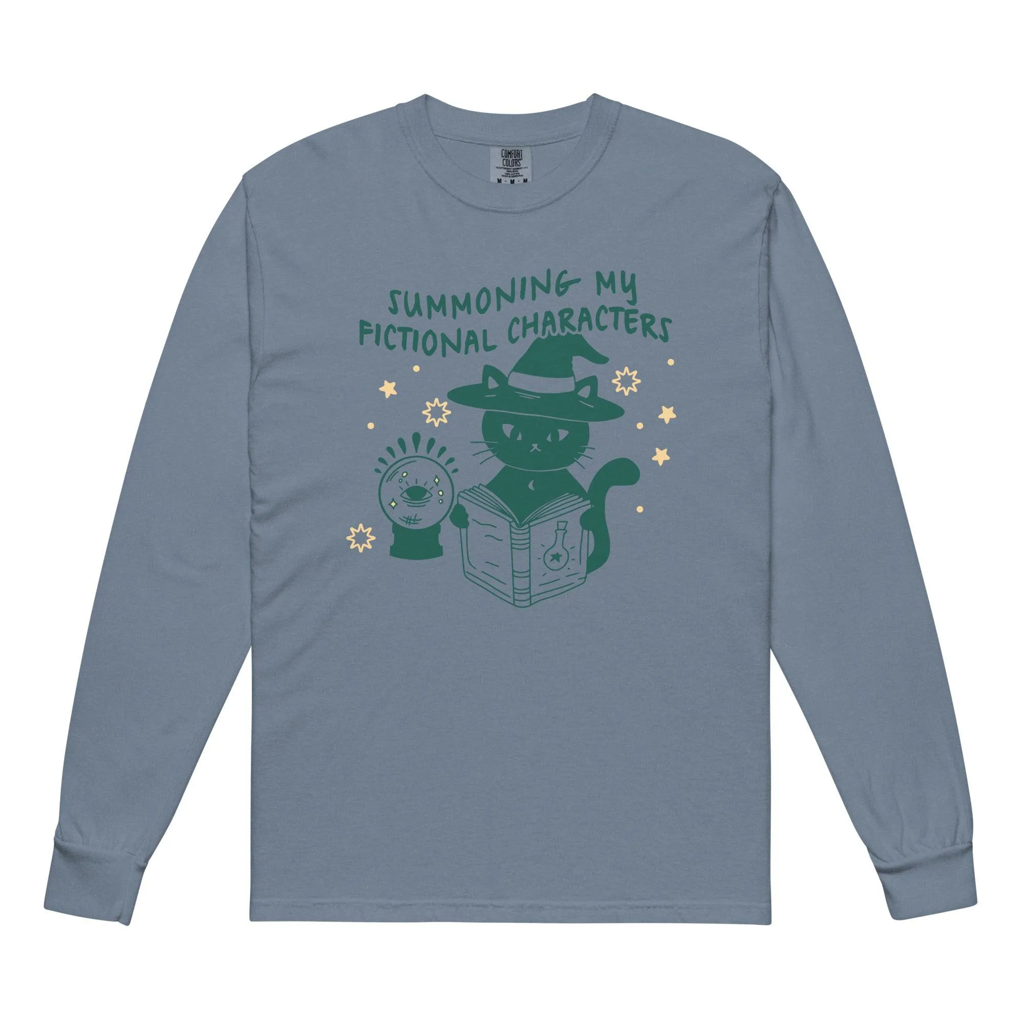 Summoning My Fictional Characters Long Sleeve Tee Shirt