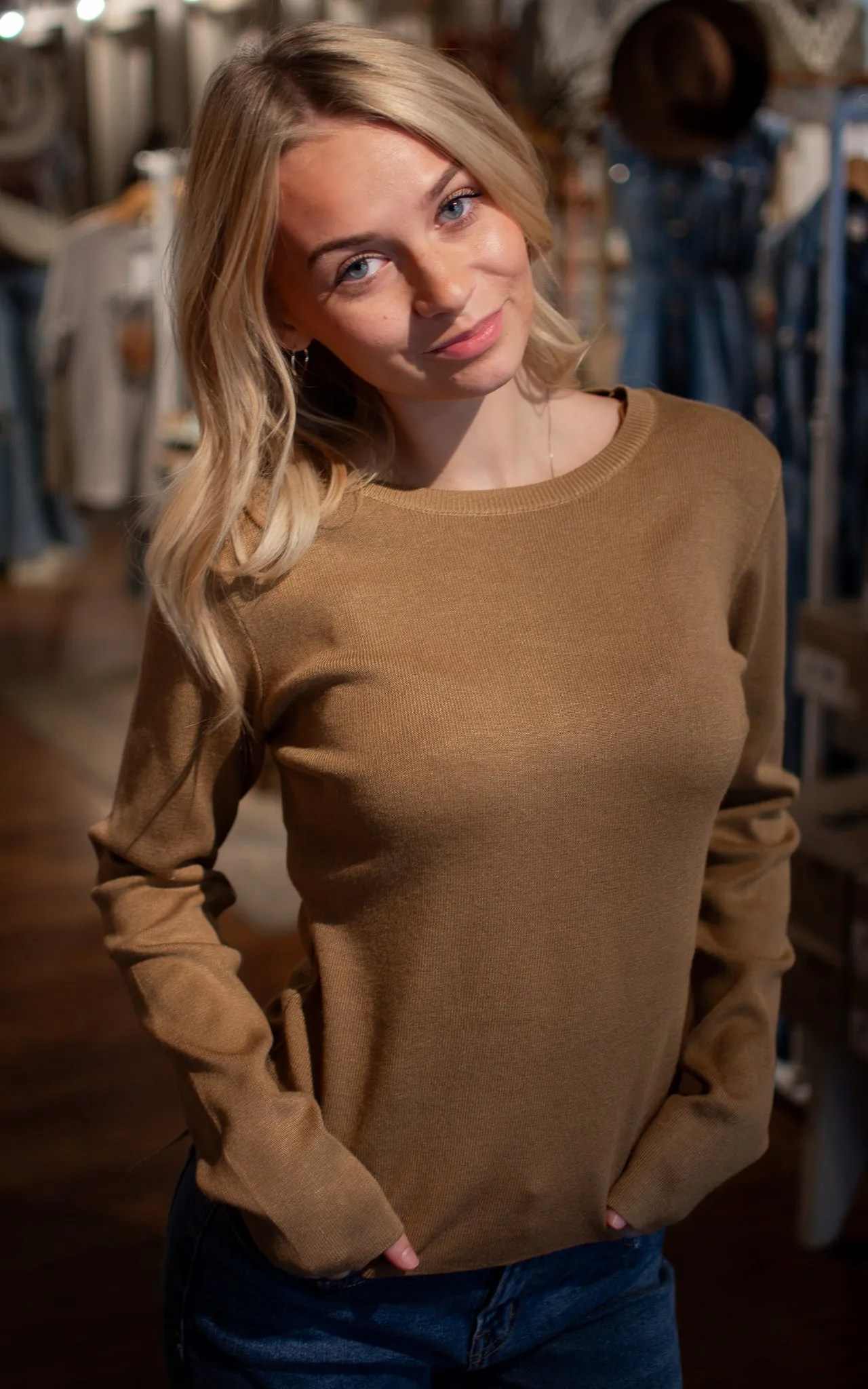 Toffee Crunch Sweater Top