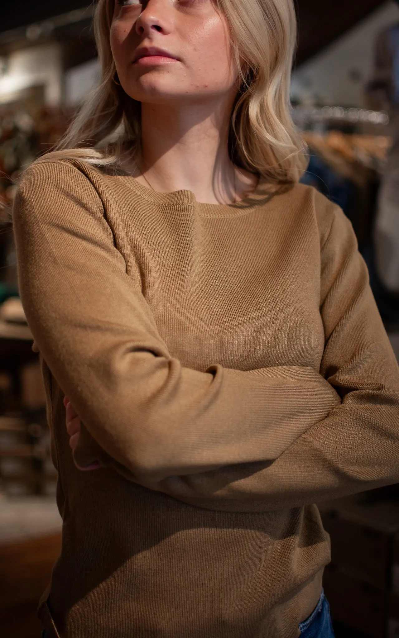 Toffee Crunch Sweater Top