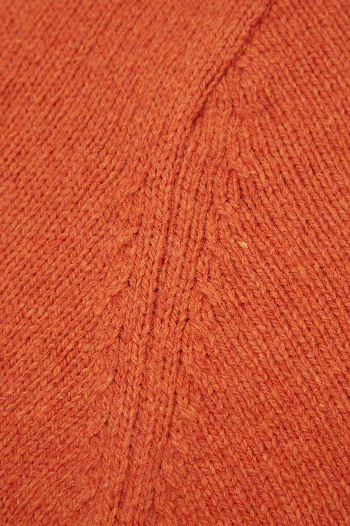 Universal Works - Roll Neck In Orange Eco Wool