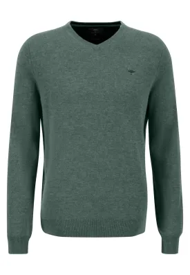 V-Neck Merino Cashmere Sweat