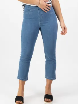 VASSALLI SLIM LEG 7/8 PULL ON JEAN