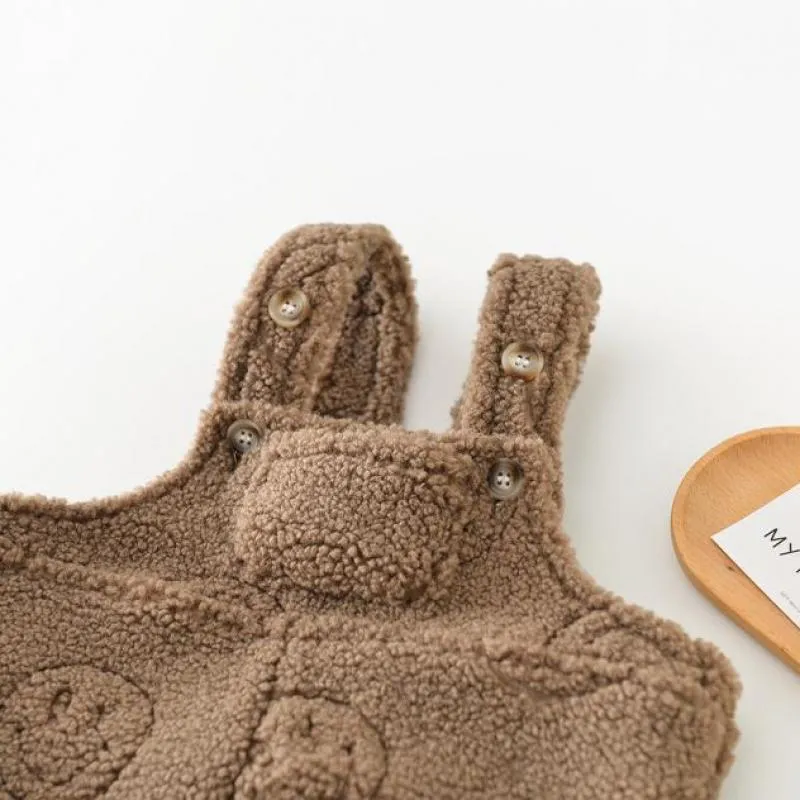 Warm Winter Sherpa Overalls