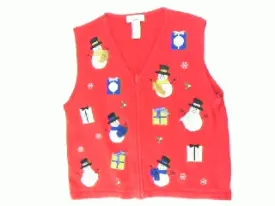 Wrapped and Warm- Small Christmas Sweater