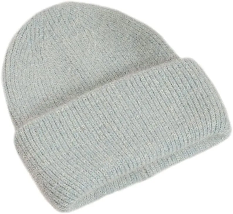 YM YOUMU Women Puffy Soft Slouchy Cuffed Beanie Hats Winter Lightweight Knit Fisherman Cap