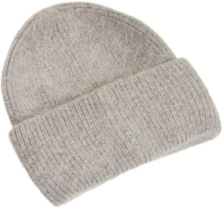 YM YOUMU Women Puffy Soft Slouchy Cuffed Beanie Hats Winter Lightweight Knit Fisherman Cap